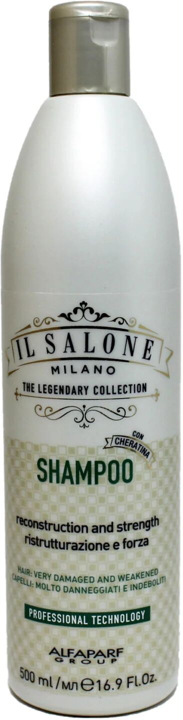 Alfaparf Il Salone Milano Shampoo Ristrutturante Per Capelli 500 ml