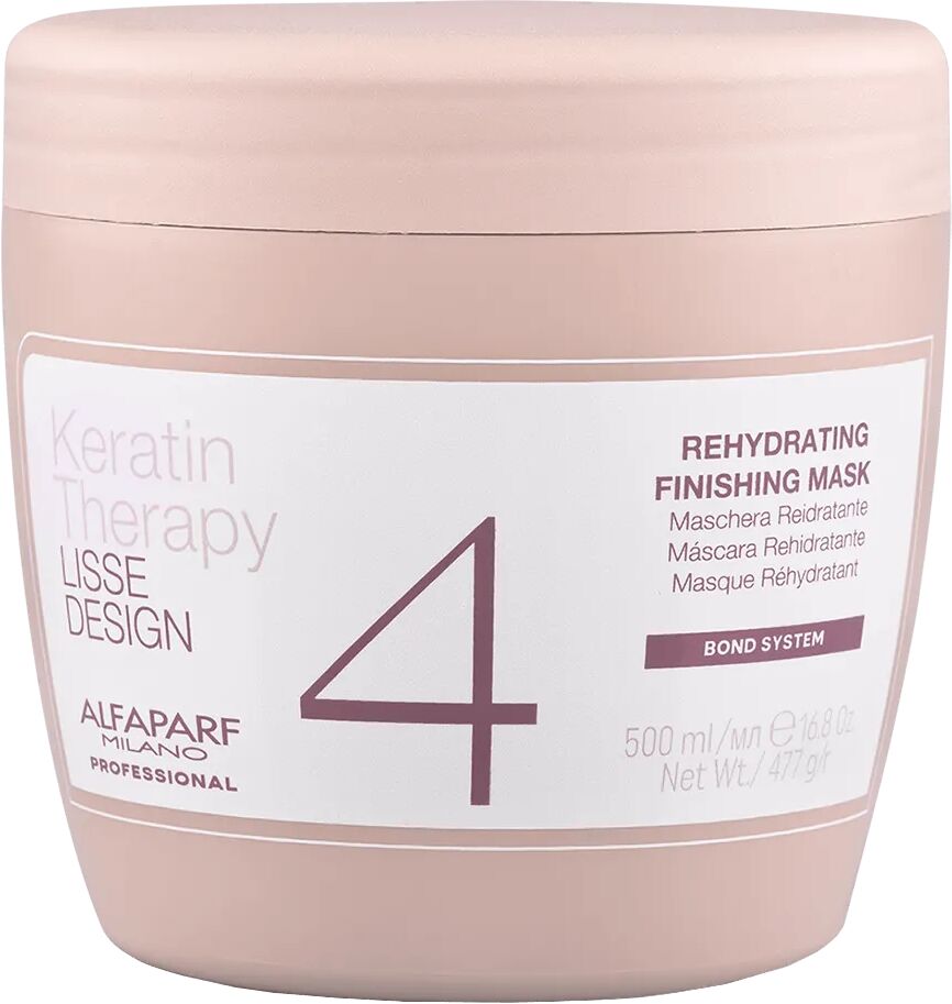 Alfaparf Milano Keratin Therapy Lisse Design 4 Maschera Reidratante Per Capelli 500 ml