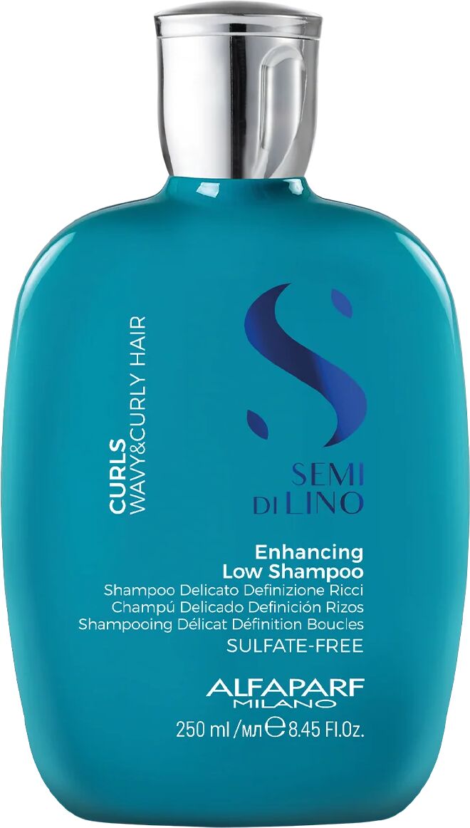 Alfaparf Milano Semi Di Lino Curls Wavy & Curly Hair Shampoo Delicato Per Capelli Definizione Ricci 250 ml