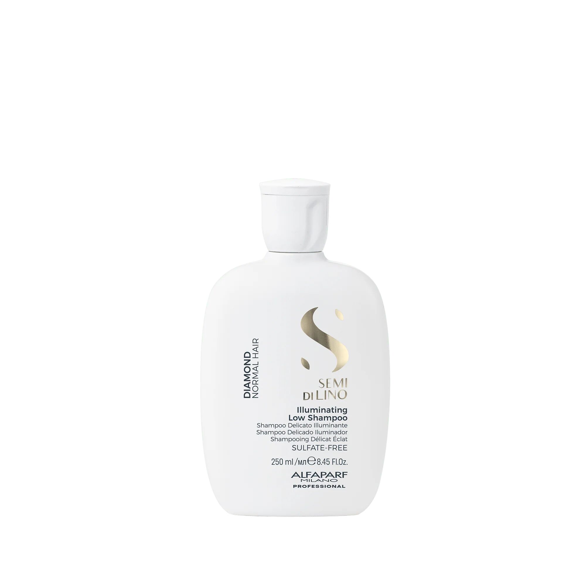 Alfaparf Milano Semi Di Lino Diamond Shampoo Delicato Illuminante Per Capelli Normali 250 ml