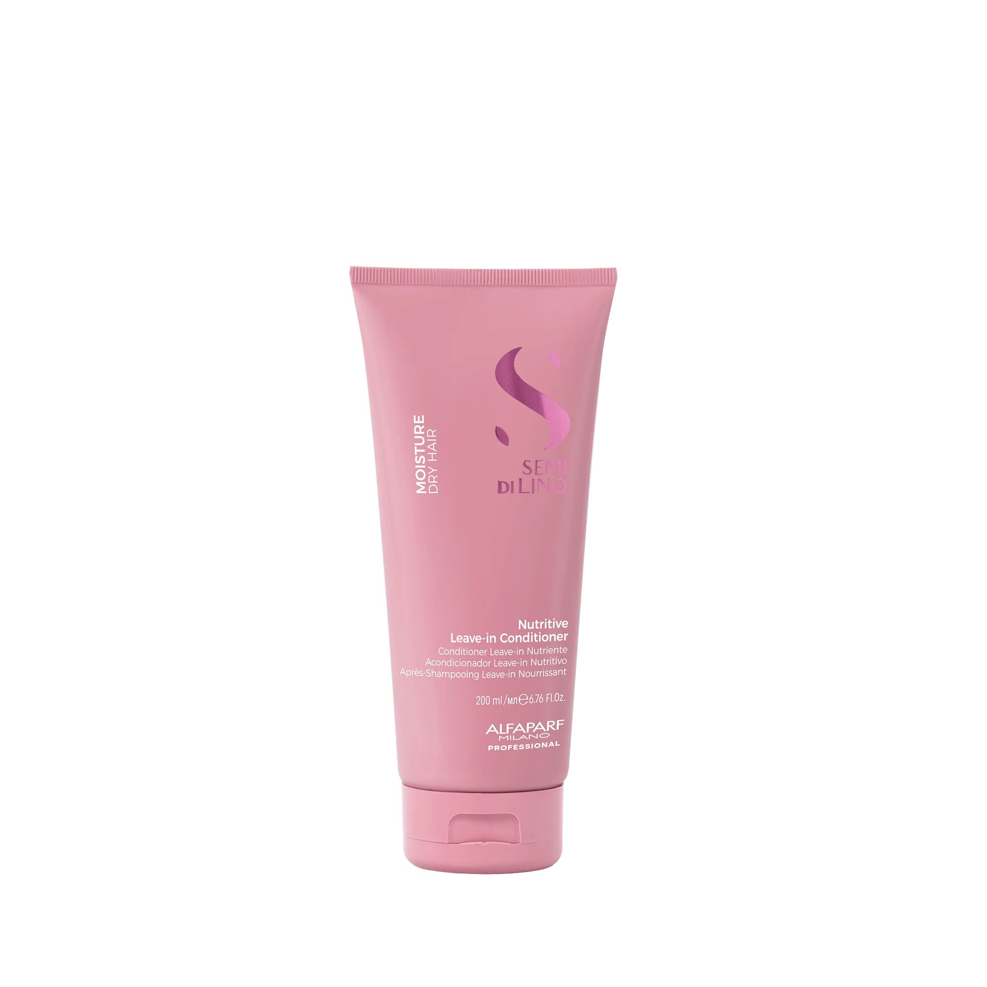 Alfaparf Milano Semi Di Lino Moisture Conditioner Leave In Nutriente Per Capelli Secchi 200 ml