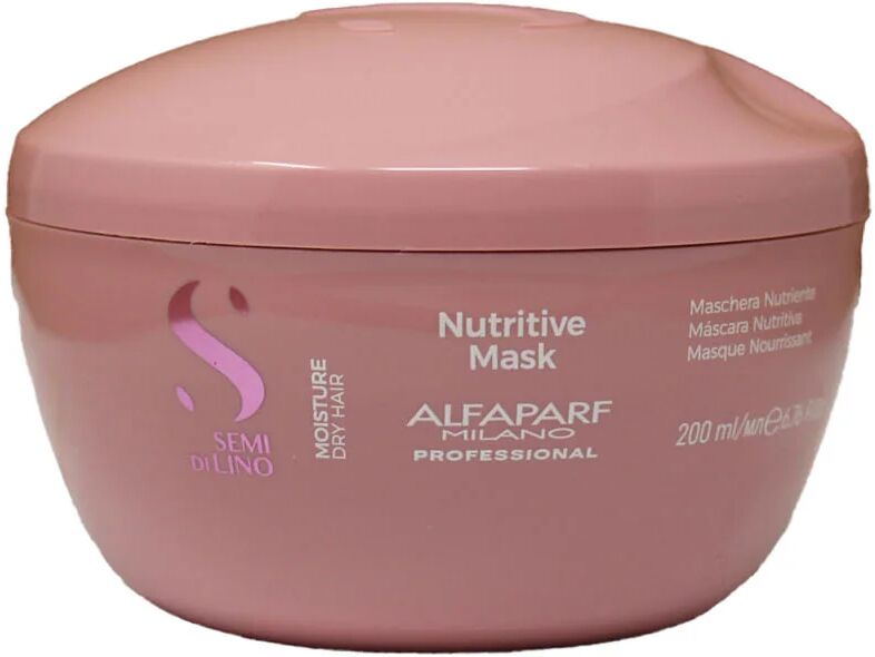 Alfaparf Milano Semi Di Lino Moisture Maschera Nutriente Per Capelli Secchi 200 ml