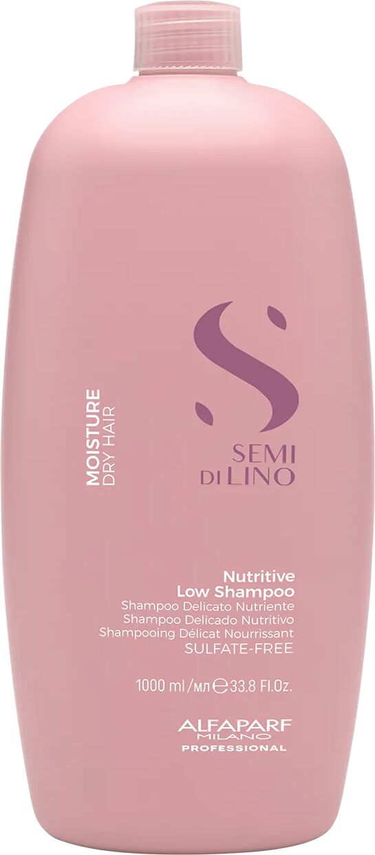 Alfaparf Milano Semi Di Lino Moisture Shampoo Delicato Nutriente Per Capelli Secchi 1000 ml