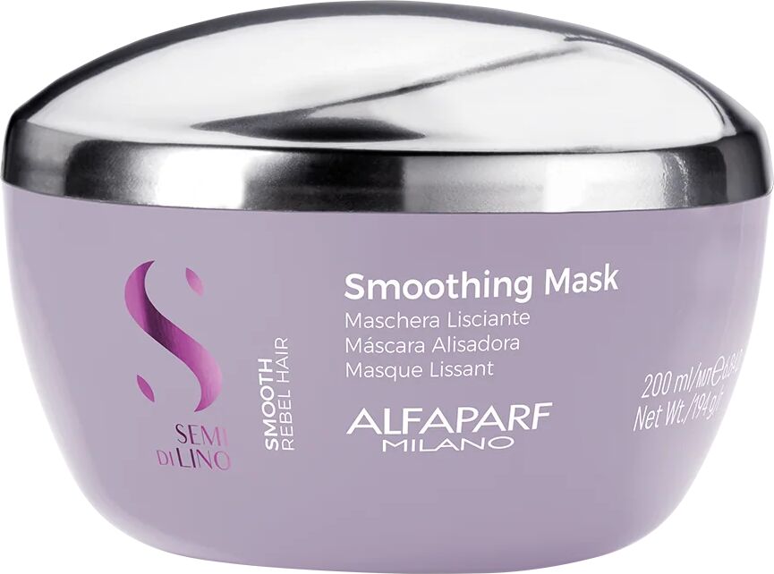 Alfaparf Milano Semi Di Lino Smooth Maschera Lisciante Per Capelli Ribelli 200 ml