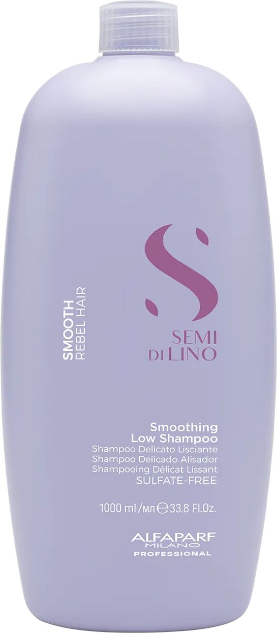 Alfaparf Milano Semi Di Lino Smooth Shampoo Delicato Lisciante Per Capelli Ribelli 1000 ml