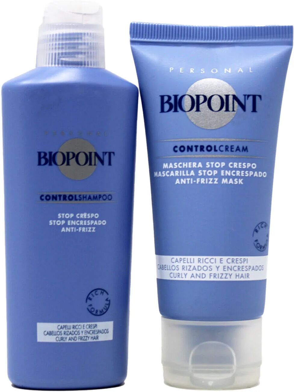 Biopoint Control Kit Capelli Ricci E Crespi Shampoo 75 ml + Maschera 50 ml