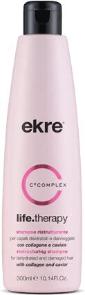 Ekre Life Therapy Shampoo Ristrutturante Per Capelli Danneggiati 300 ml