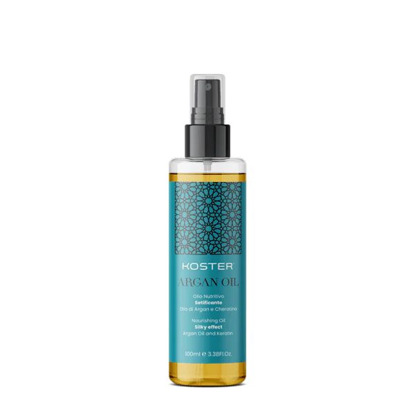 Koster Argan Olio Nutritivo Setificante Per Capelli Con Olio Di Argan E Cheratina 100 ml