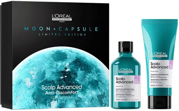 L'Oreal L'Oréal Cofanetto Serie Expert Scalp Advanced Moon Capsule Edizione Limitata Shampoo 300 ml + Trattamento 200 ml