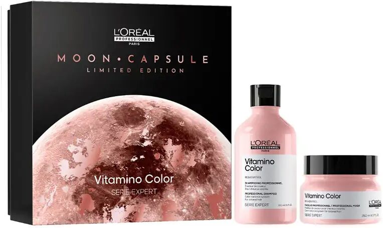 L'Oreal L'Oréal Cofanetto Serie Expert Vitamino Color Moon Capsule Edizione Limitata Shampoo 300 ml + Maschera 250 ml