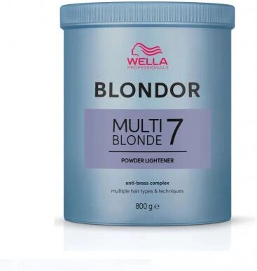 Wella Blondor Multi Blonde 7 Decolorante Per Capelli Antigiallo 800 gr