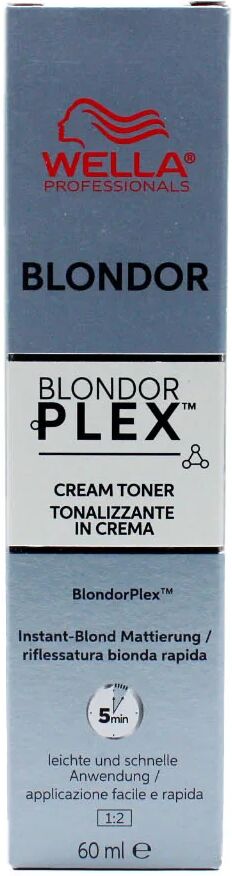 Wella Blondor Plex Tonalizzante in Crema Riflessatura Bionda Rapida 60 ml