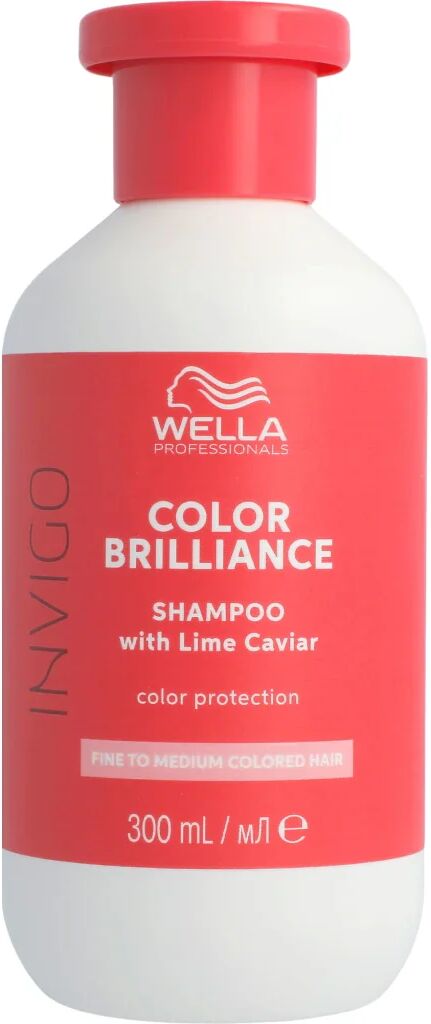 Wella Invigo Color Brilliance Shampoo Per Capelli Colorati Normali E Fini Con Caviale Di Limone 300 ml