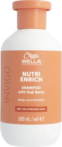 Wella Invigo Nutri Enrich Shampoo Nutriente Per Capelli Secchi E Fragili Con Bacche Di Goji 300 ml