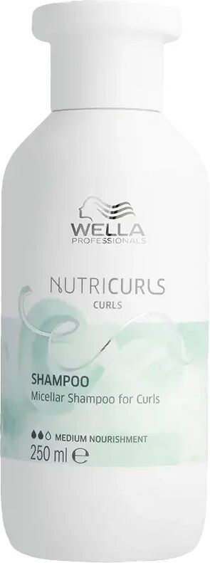 Wella Nutri Curls Shampoo Micellare Per Capelli Ricci 250 ml