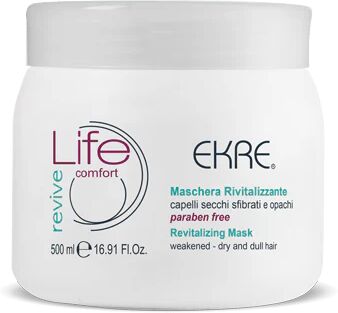 Ekre Life Comfort Revive Maschera Ristrutturante Capelli Secchi e Sfibrati 500 ml