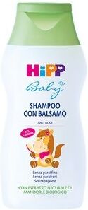 Hipp Shampoo con balsamo anti nodi districante 200 ml