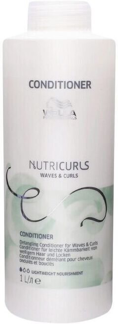 wella Nutricurls Waves & Curls Conditioner  Lt