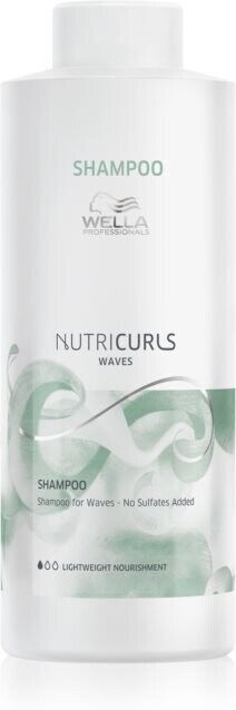 wella Nutricurls Waves Shampoo Lt