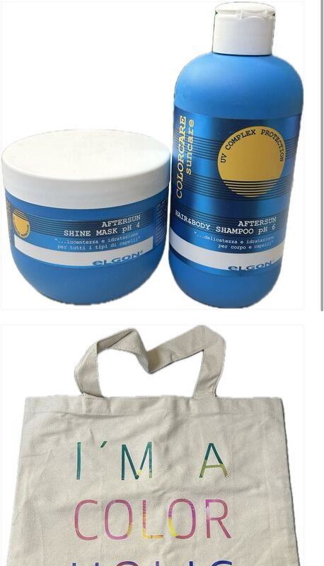 Kit Mare Elgon Shampoo 300 Ml Maschera 300 Ml In Omaggio Borsa Mare