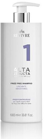 REVIVRE Alta Structa Frizz Free Shampoo Lisciante Capelli Crespi By  1000ml