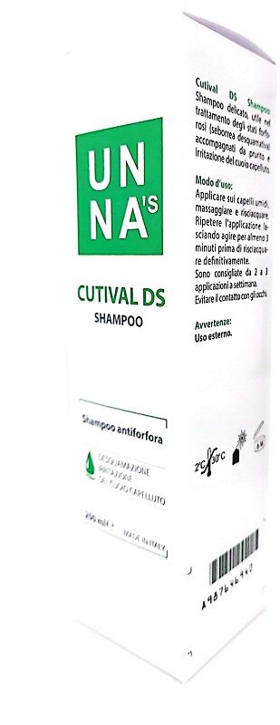Unna S Srl Cutival Ds Shampoo 200ml