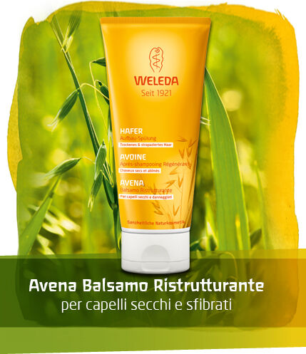 WELEDA ITALIA Srl WELEDA Avena Balsamo Ristrutturante per Capelli secchi e danneggiati 200ml