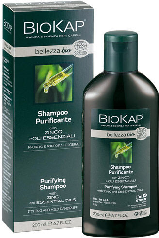 BIOS LINE SpA BIOKAP Bellezza Bio Shampoo Purificante 200ml