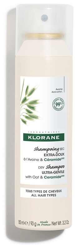 Klorane Shampoo Secco Extra Delicato Avena E Ceramide Spray 150ml