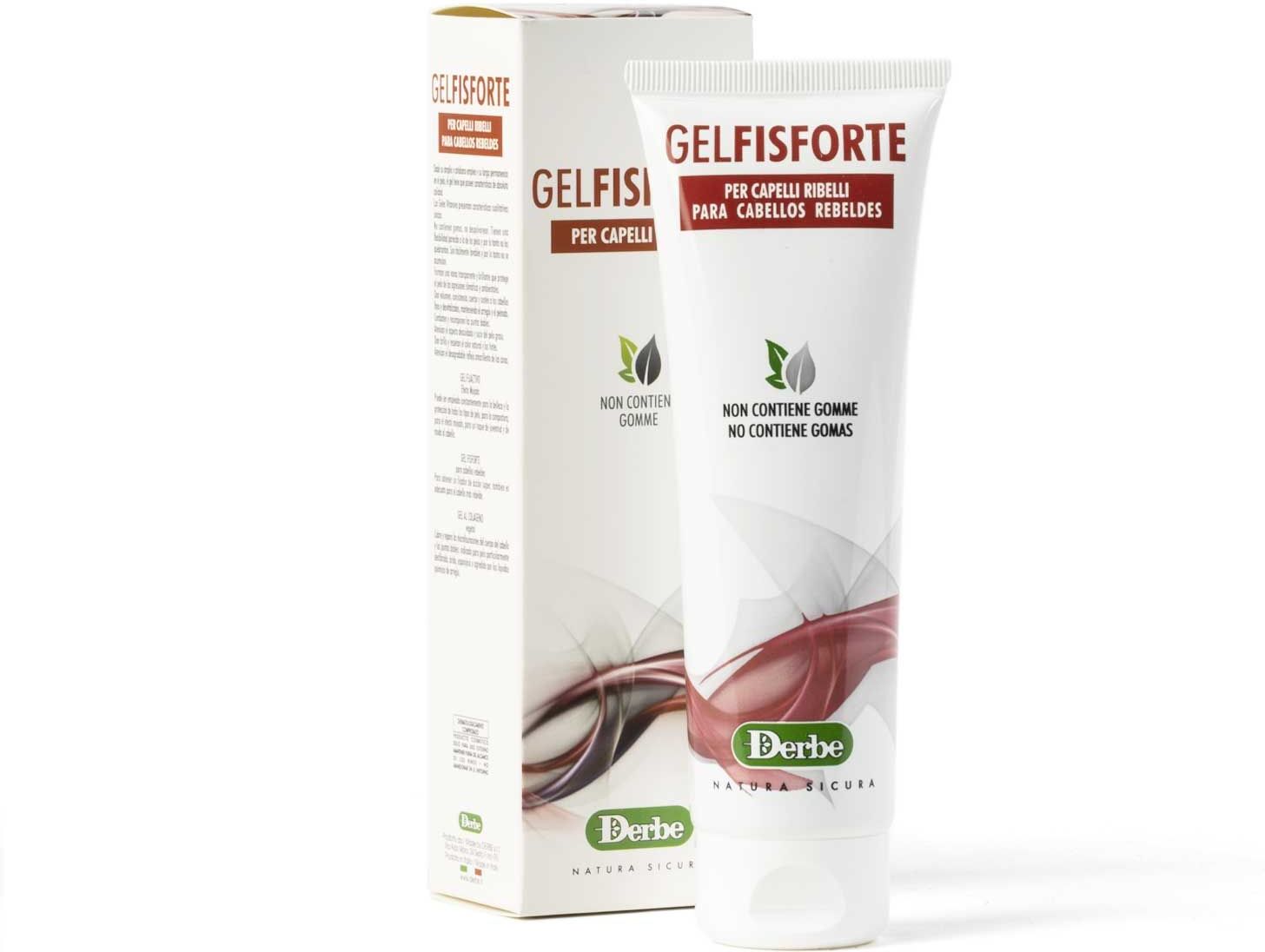 Derbe Fisforte Gel Fissagio Forte Capelli Ribelli 125ml