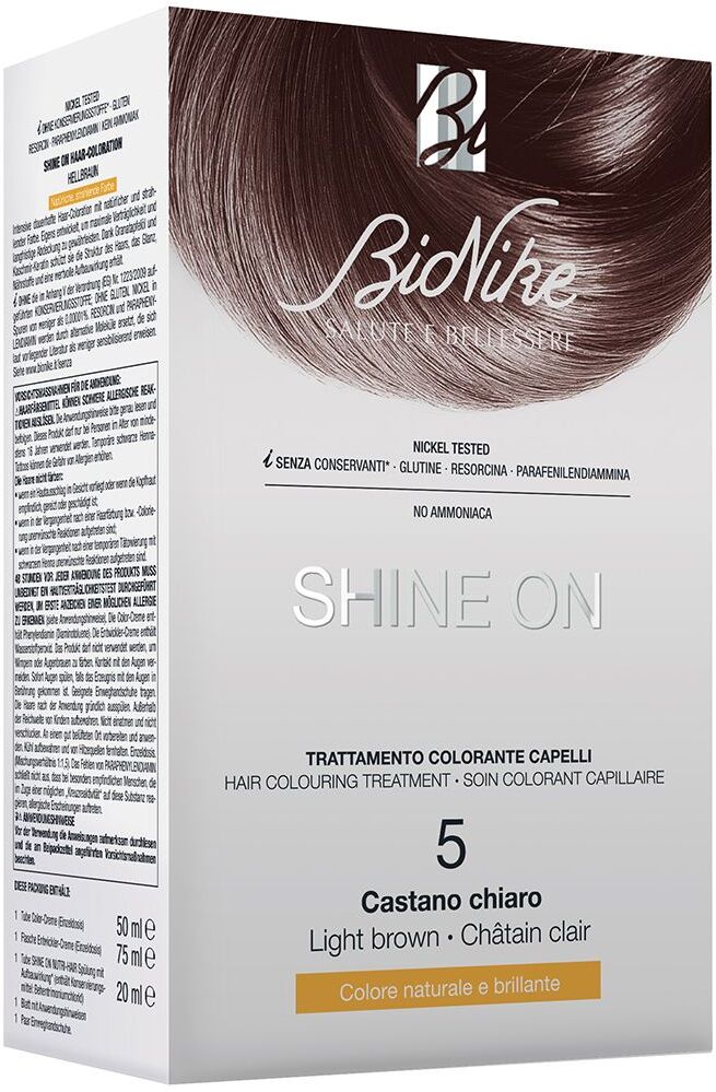 Bionike Shine On Tinta Per Capelli Castano Chiaro 5