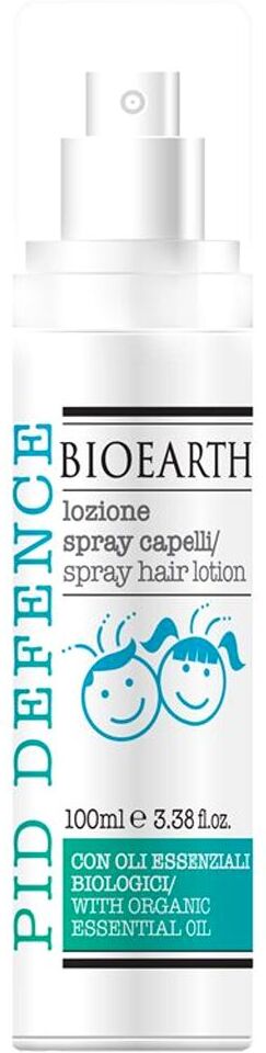 Bioearth Pid Defence Lozione Spray Capelli Anti Pidocchi 100ml