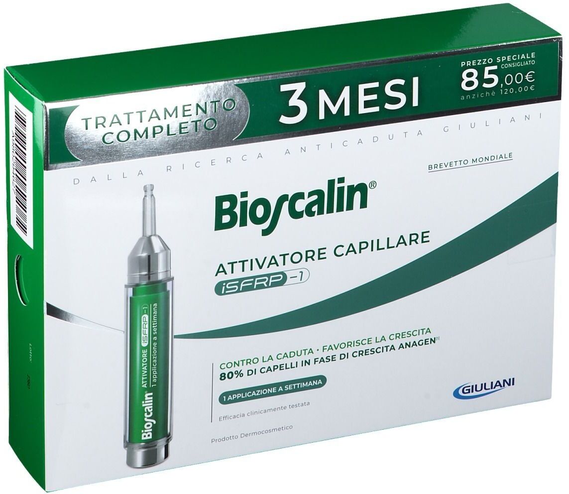 Bioscalin Attivatore Capillare Isrfp-1 Capelli Deboli 2 Fiale 10ml