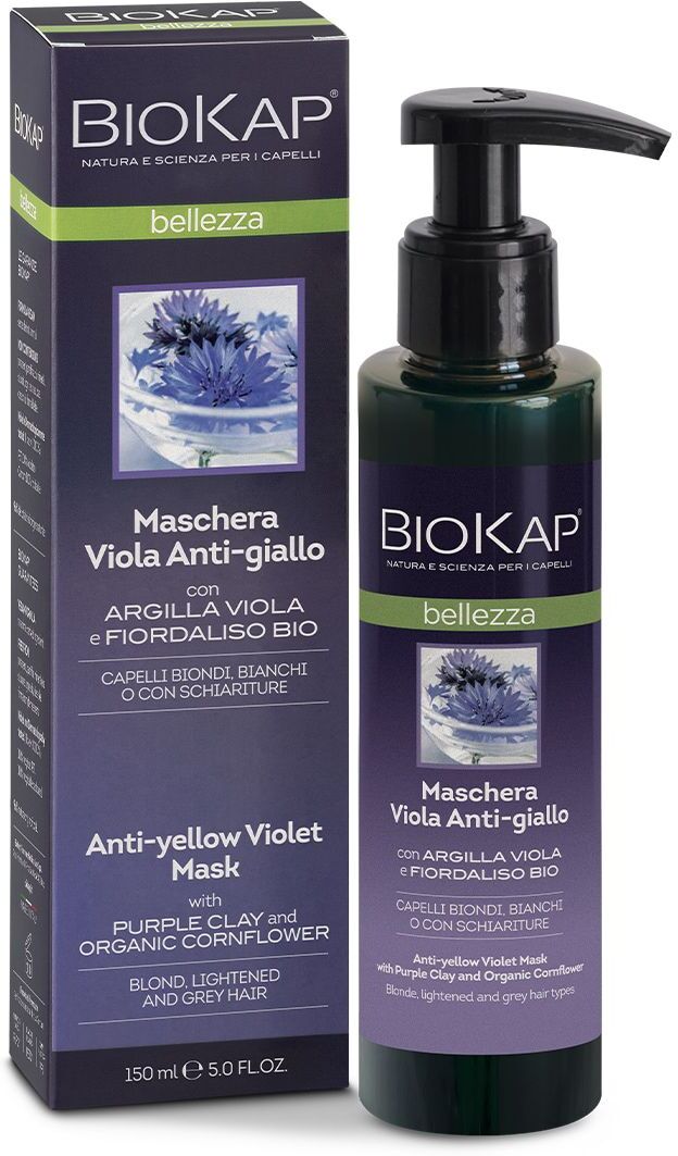 Biokap Bellezza Maschera Viola Antigiallo 150ml