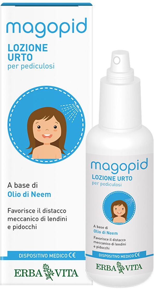 Erba Vita Magopid Lozione Spray Anti Pidocchi 125ml