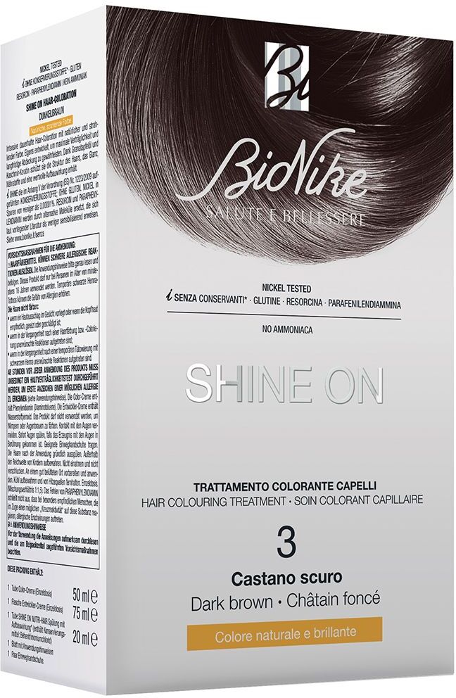 Bionike Shine On Tinta Per Capelli Castano Scuro 3