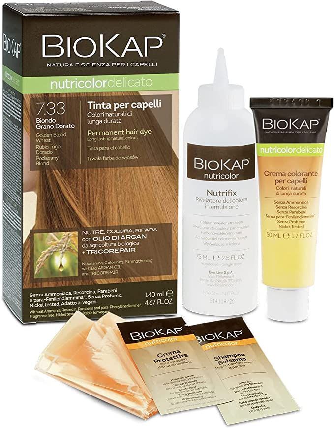 Biokap Nutricolor Delicato Tinta Capelli 7.33 Biondo Grano Dorato