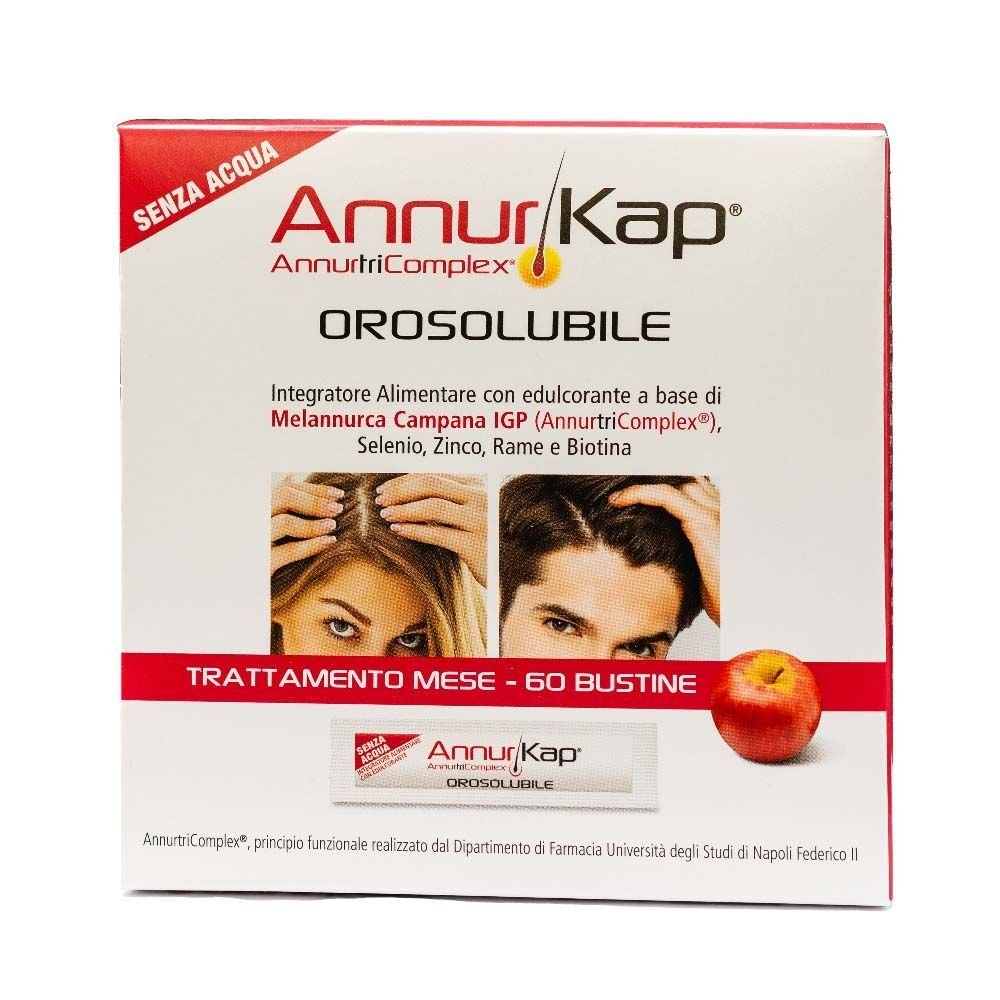 Annurkap Orosolubile Integratore Anticaduta 60 Bustine