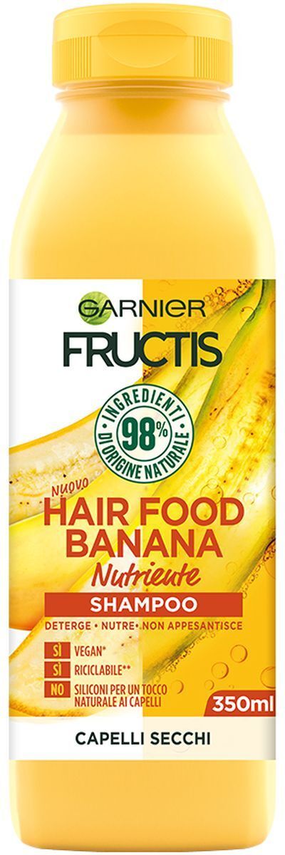 Garnier Fructis Hair Food Banana Shampoo Nutriente 350ml