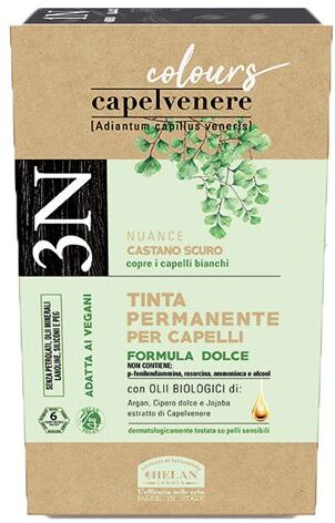 Helan Capelvenere Colours Tinta Capelli Permanente 3n Castano Scuro