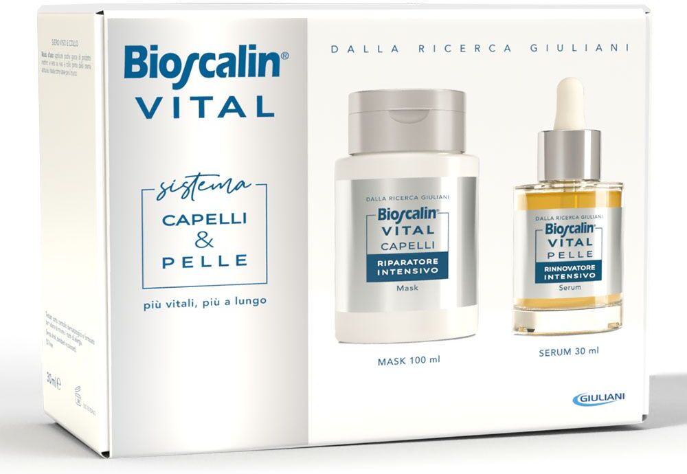 Bioscalin Vital Cofanetto Capelli Maschera 100ml + Siero 30ml