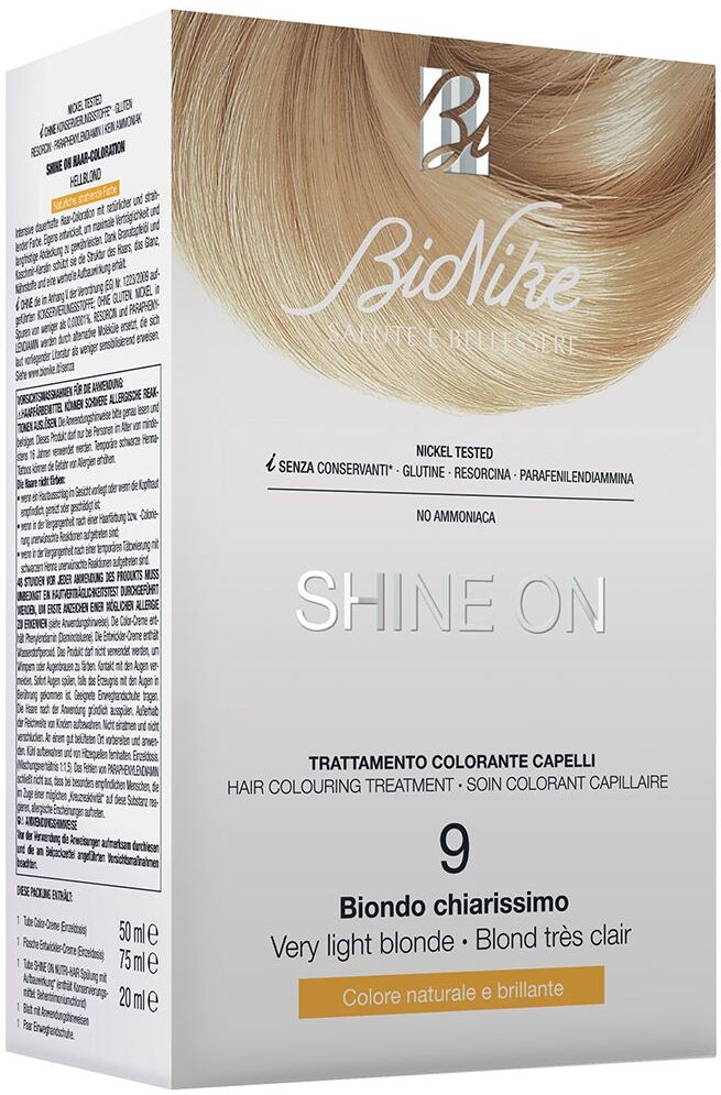 Bionike Shine On Tinta Per Capelli Biondo Chiarissimo 9