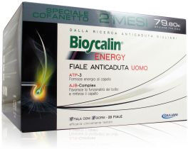 Bioscalin Energy 20 Fiale Anticaduta Uomo