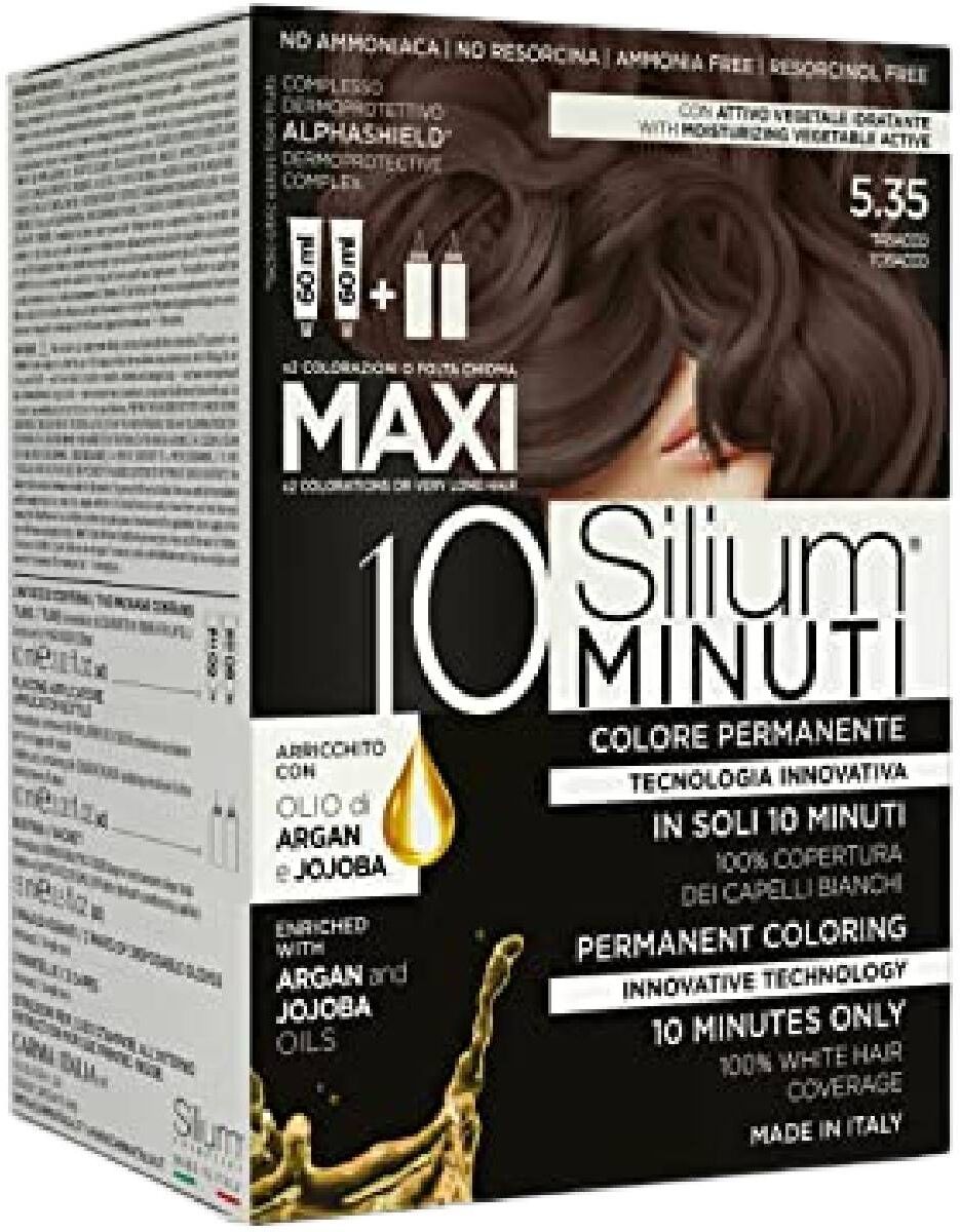 Silium Maxi Colore Permanente 10 Minuti Tabacco 5.35