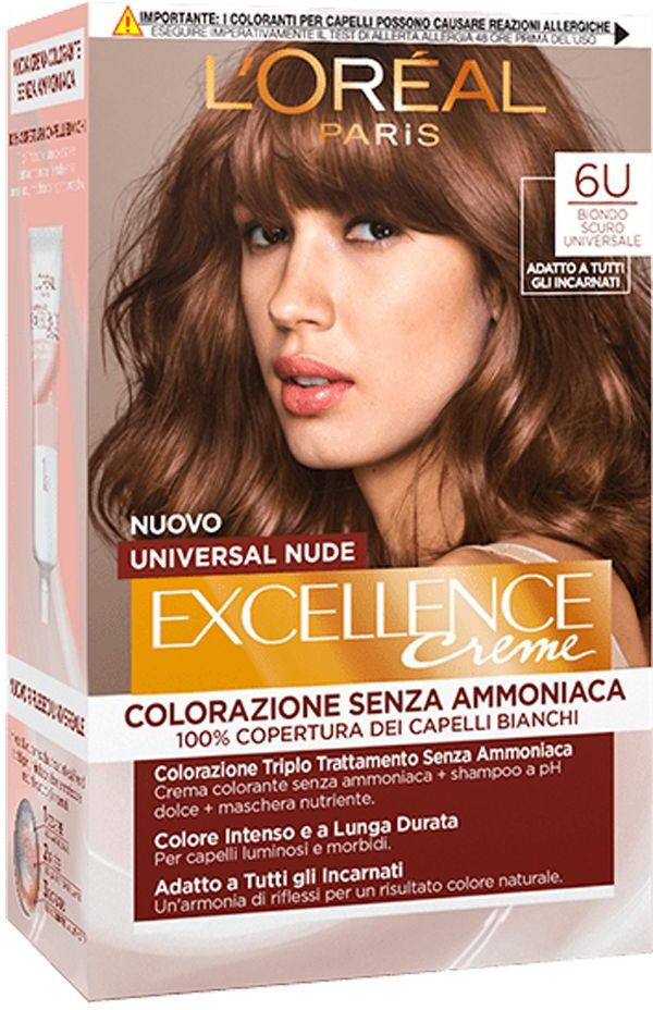 L'Oreal Nude Tinta Capelli 6u Biondo Scuro Universale