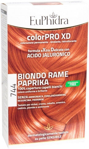 Euphidra Colorpro Xd Tinta Per Capelli Biondo Rame Paprika 744