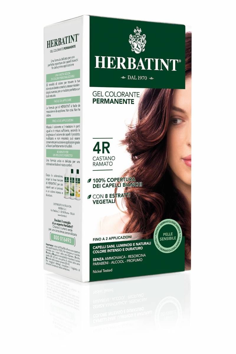 Herbatint Gel Colorante Permanente 4r Castano Ramato 150ml
