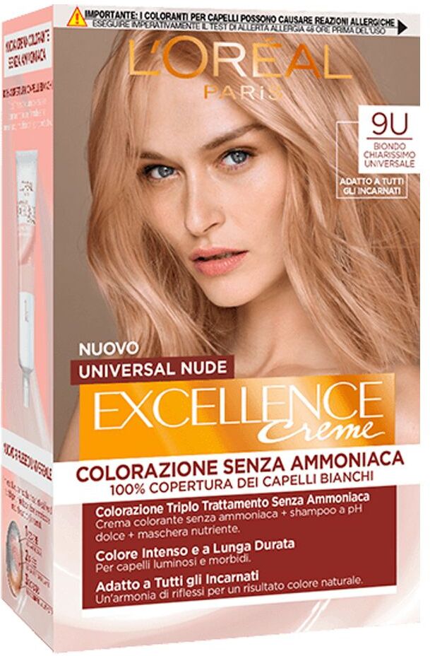 L'Oreal Nude Tinta Capelli 9u Biondo Chiarissimo Universale