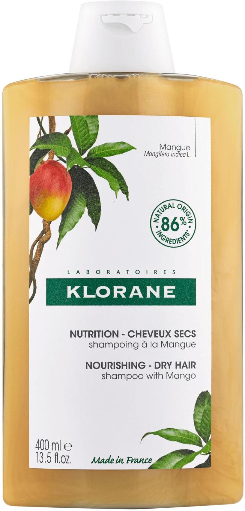 Klorane Shampoo Nutritivo Al Mango 400ml