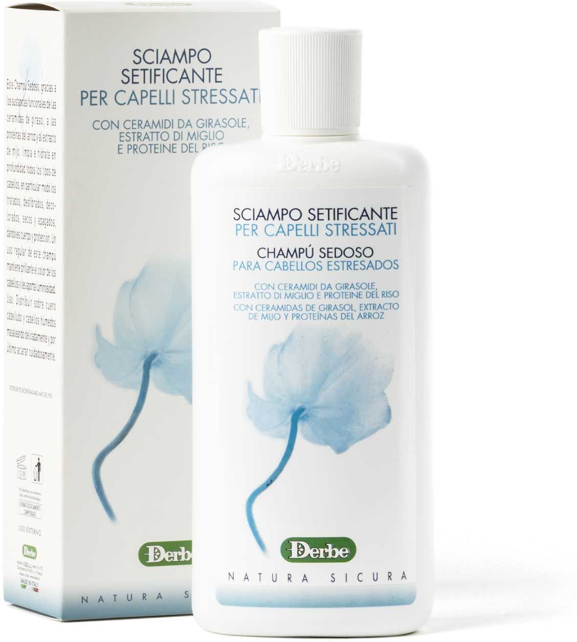 Derbe Shampoo Setificante Capelli Stressati 200ml